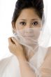 Bride In Dress With Veil