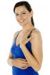 Model In Blue