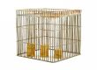 banking - coins in cage on white #2