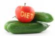 diet concept on white background