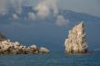 Rock in the sea