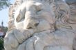 The Lion statue.