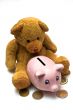 Teddy Bear Piggy Bank Saving