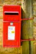 Traditional British Red Letterbox