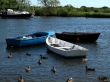 three boats on the water