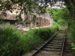 abandoned railway track