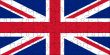 Flag United Kingdom as a puzzle image