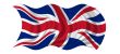 Waving Flag Of United Kingdom