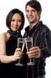 Young Couple Celebrating