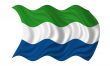 Waving Flag Of Sierra Leone