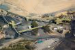 Aerial: Coal Mining Industry