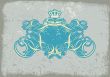  heraldic titling frame