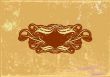 heraldic titling frame