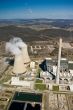 Coal Power Station: Aerial View