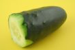 cucumber profile on yellow