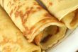 fresh pancakes on plate
