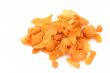 cornflakes pile on white