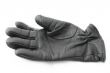 black leather glove