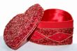 Jewelry beads box in form of heart