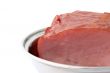 juicy loin inside a metal platter