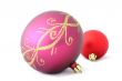 colorful christmas balls