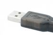 real macro of USB plug