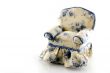 blue-white chair