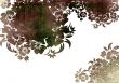 floral style backgrounds frame