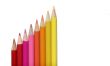 Red Yellow Set Of Coloured Pencils