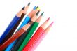 Colored Pencils isolated on white