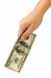 hand with dollar