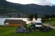 camping near norway Fjord