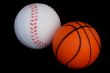 Two sporty balls.