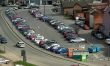 car park as seen from elevated view