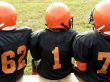 football - little league players