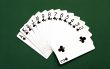 Set of Club Cards