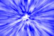 Blue Warp Abstract
