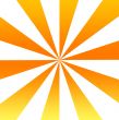 Orange White Twirl