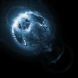 Blue Liquid Abstract