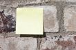 Post-It On A Wall