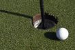 Golf Ball On The Green