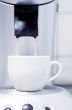 making coffee