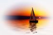 Sailing and sunset