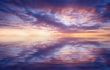 abstract ocean and sunset