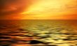 abstract ocean and sunset