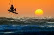 kite boarder in action