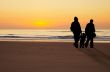 family at the beach