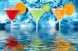 colorful cocktails