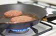 cooking meat