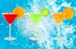 colorful cocktails